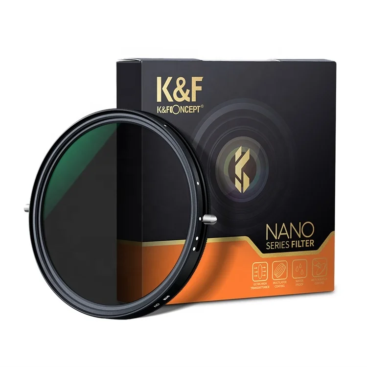 K&F Concept 77mm フィルター VND(4-64) + CPL Amazon.com : K&F Concept 77mm Variable ND4-32 ND Lens Filter